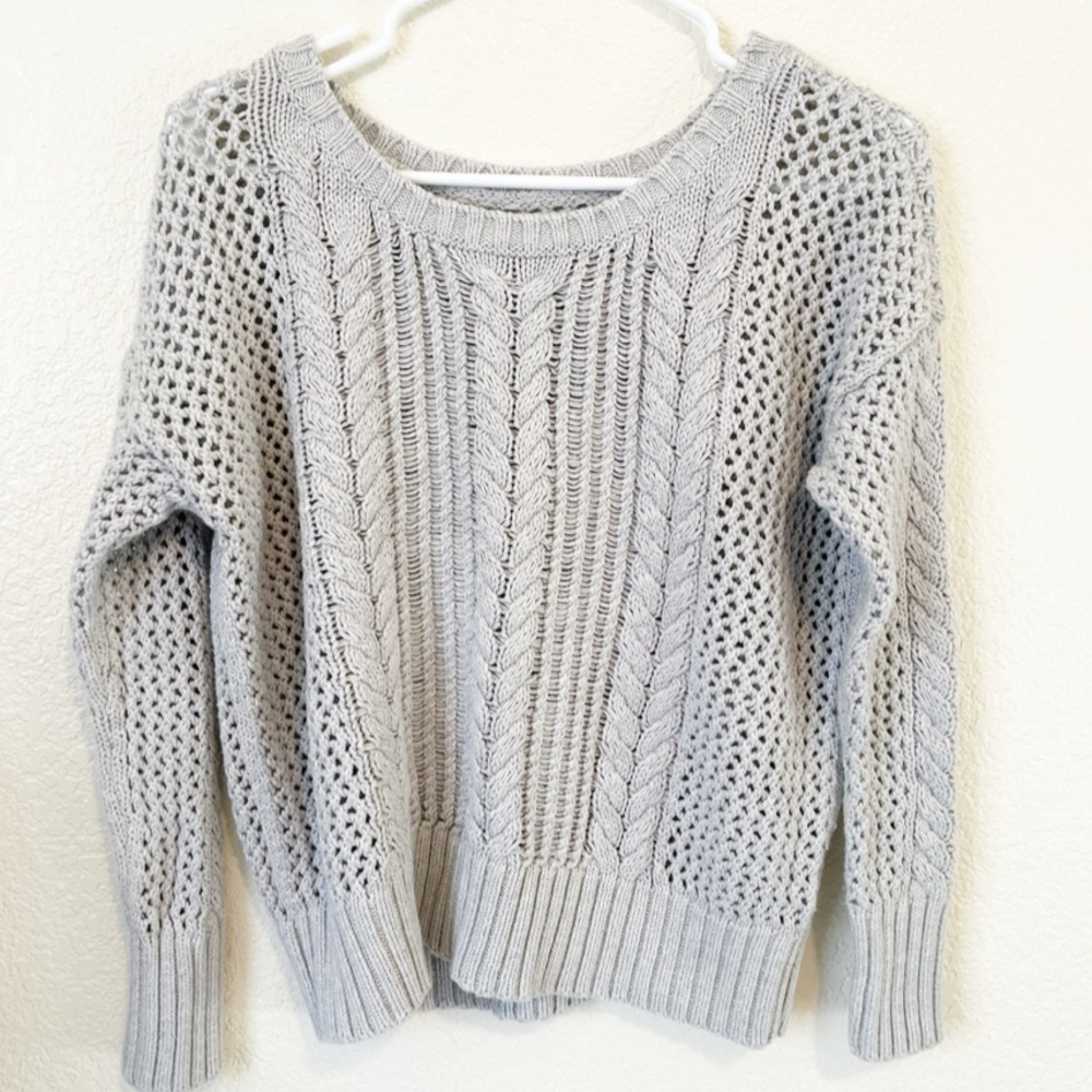 AEO Open Stitch Sweater